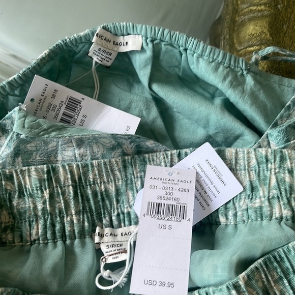 American Eagle two piece set cami pleated cinched skirt size small - Picture 10 of 10